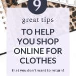 9 great tips to help you shop online for clothes that you don't want to return