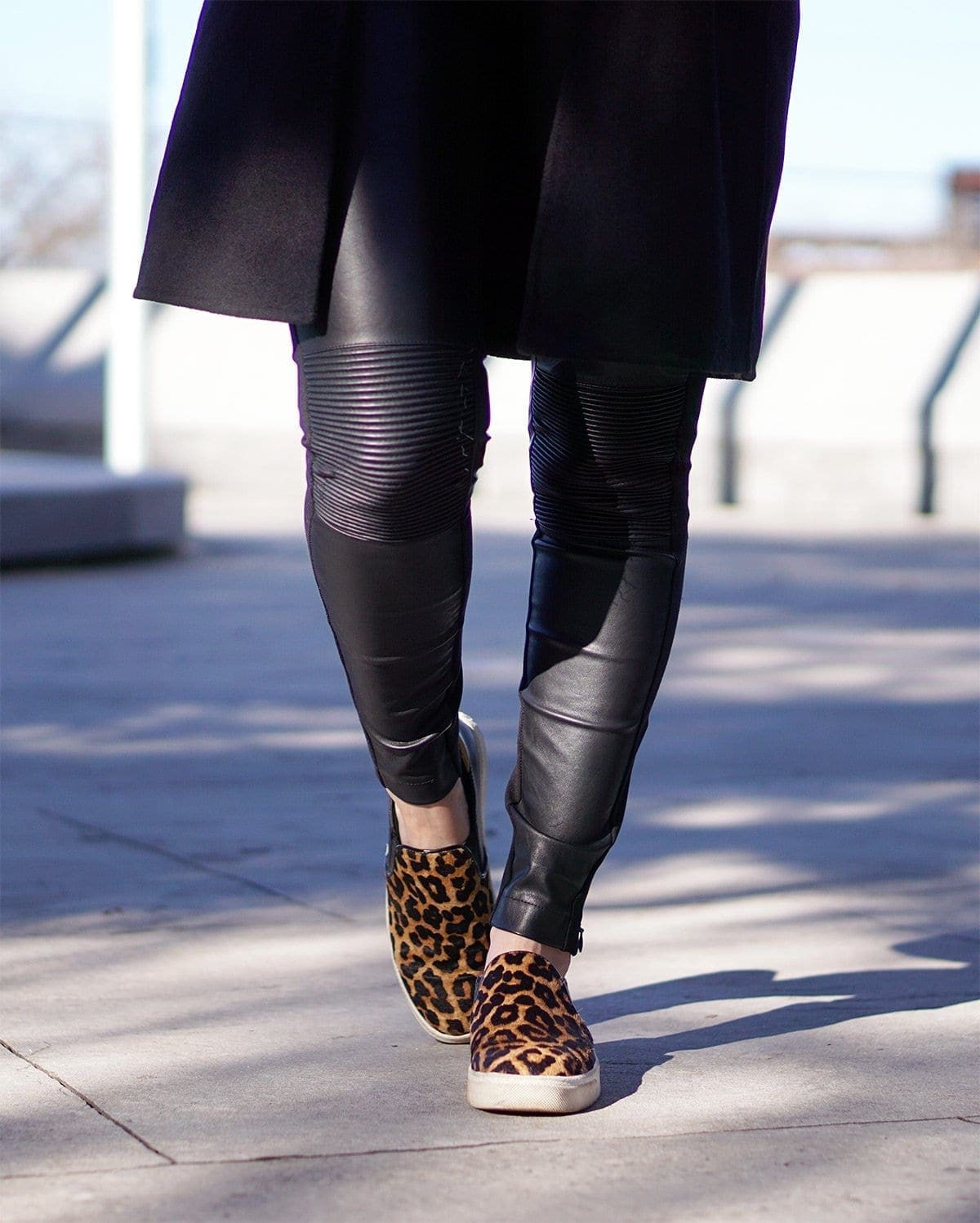 Six Ways to Wear Faux Leather Leggings