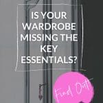 Is your capsule wardrobe missing the key essentials?