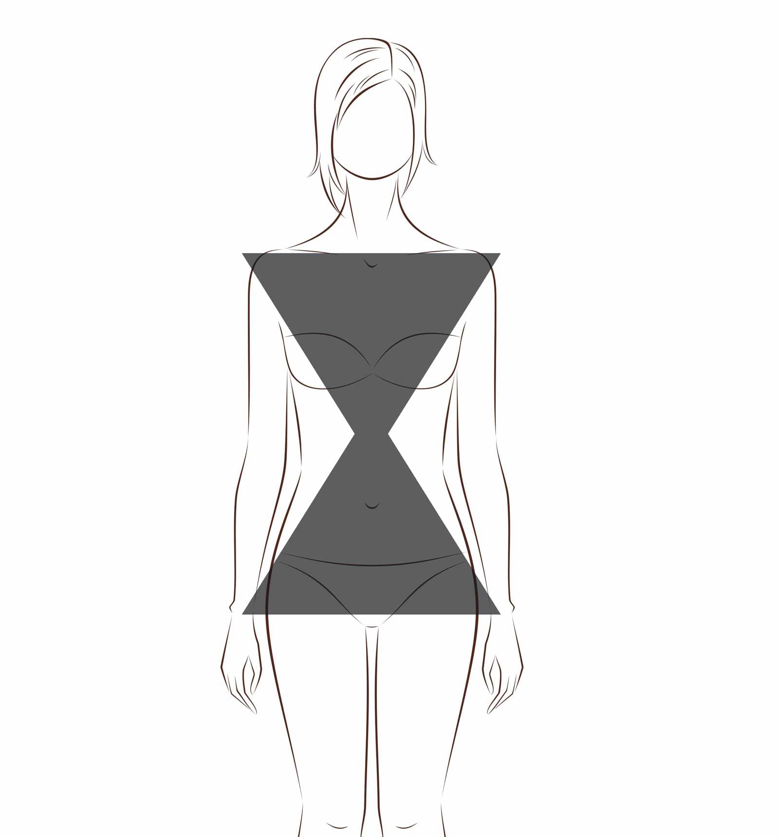 hourglass body shape hourglass bodyshape