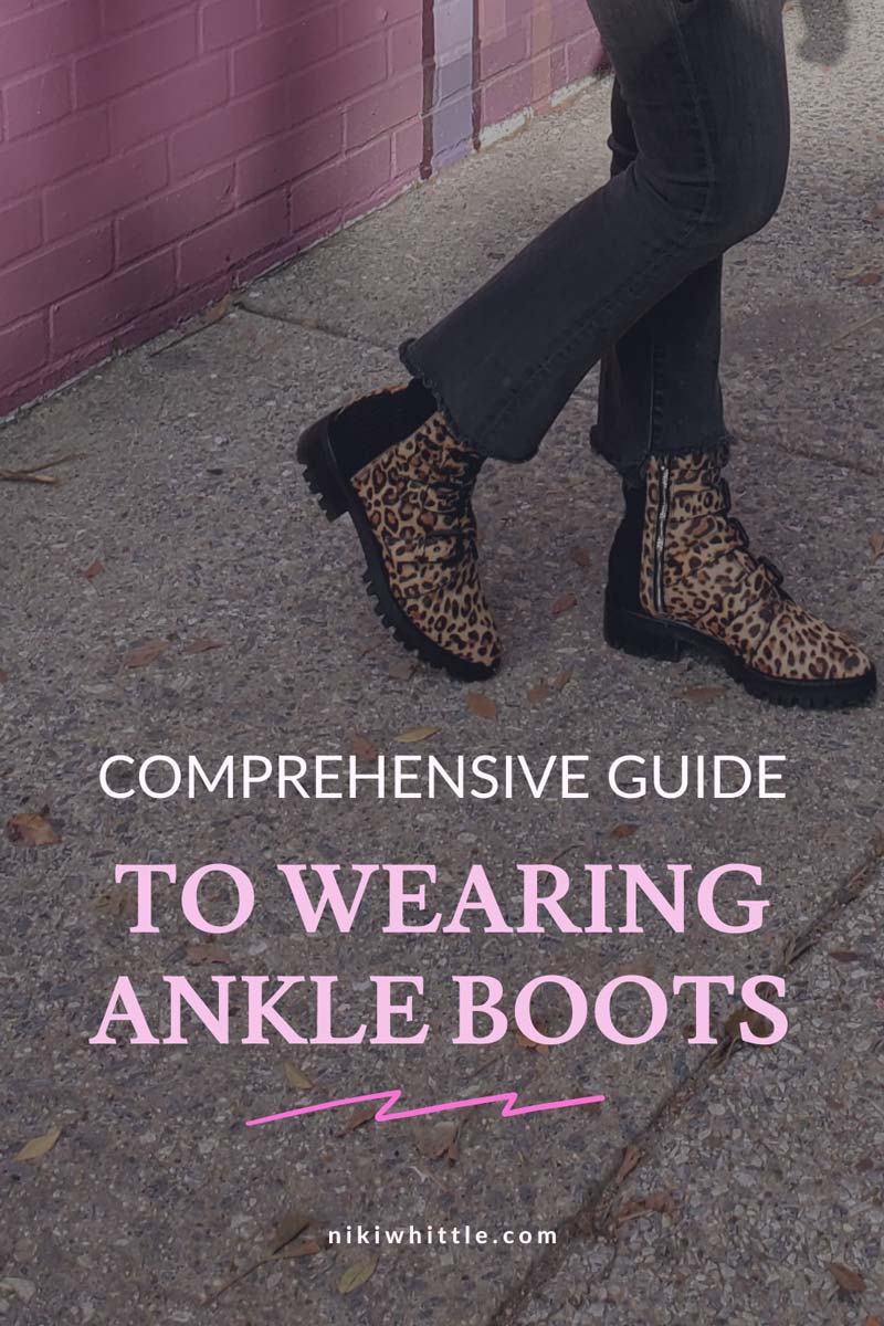 How to wear ankle boots