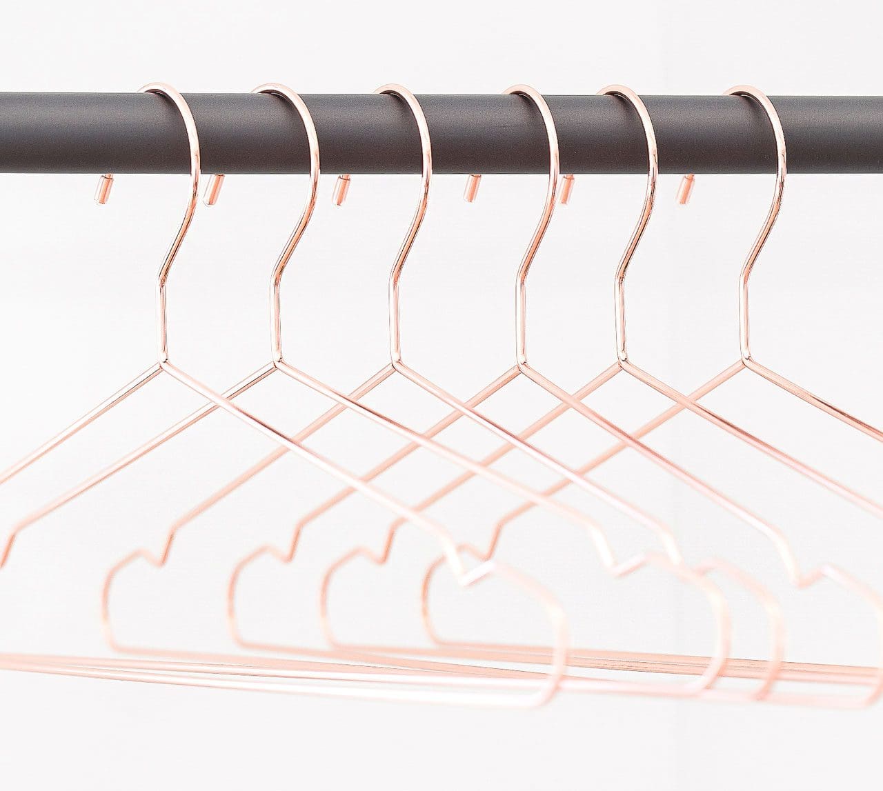 hangers in a capsule wardrobe