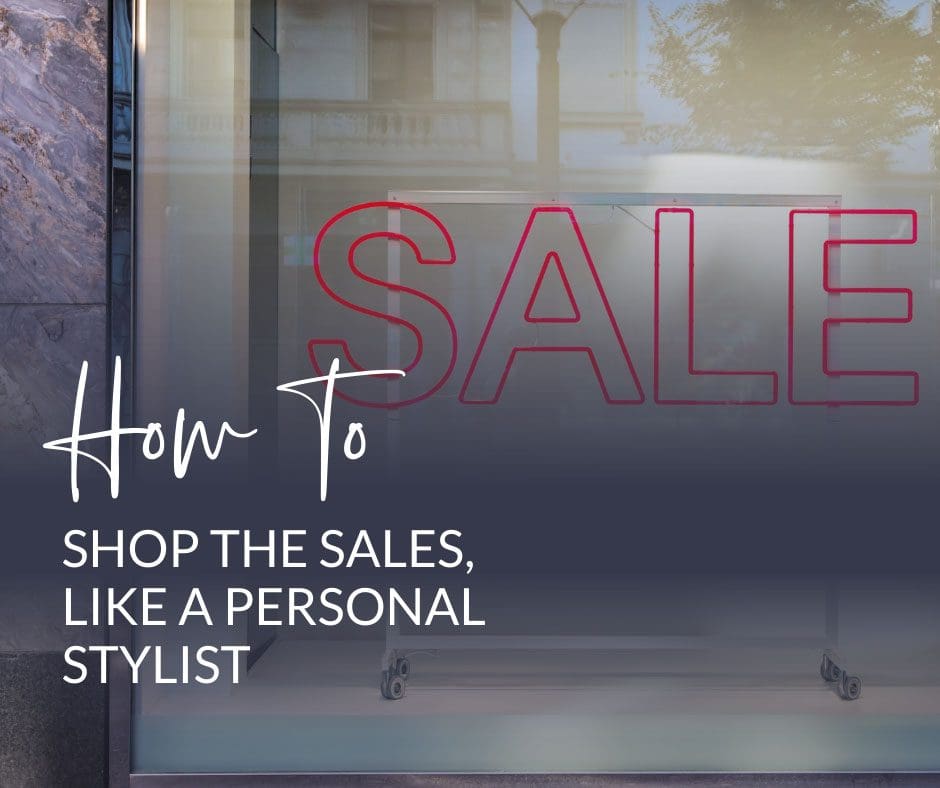 how to shop the sales like a pro
