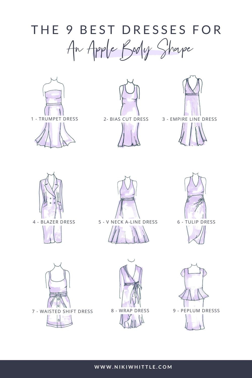 The 9 best dresses for an apple body shape